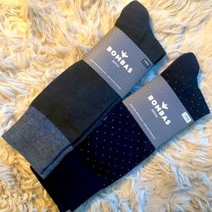 2 Pairs Men’s Brand New Bombas Dress Socks